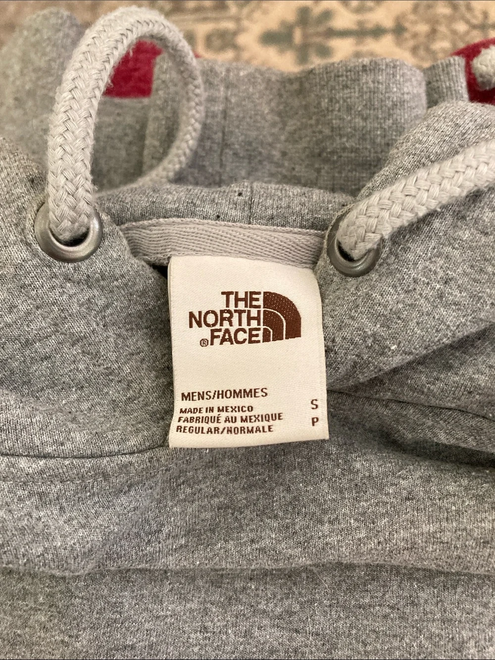 Grey North Face Hoodie